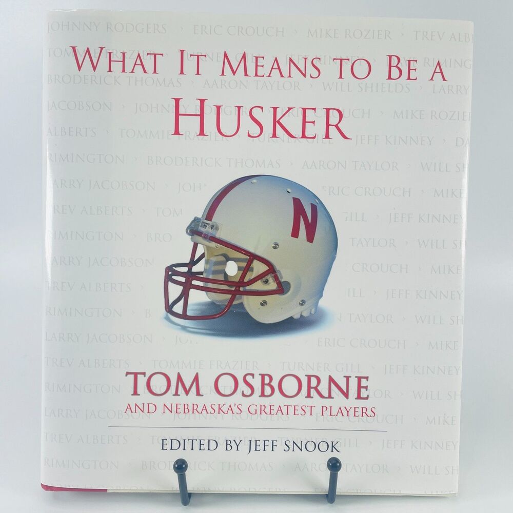 Eric Crouch Signed What It Means To Be A Husker HC Tom Osborne Nebraska Football